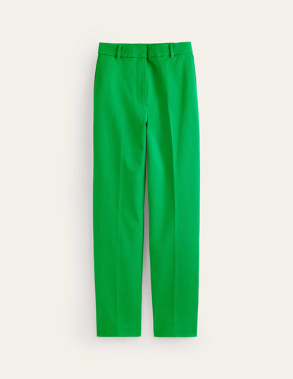 Kew Bi-Stretch Trousers-Green Tambourine