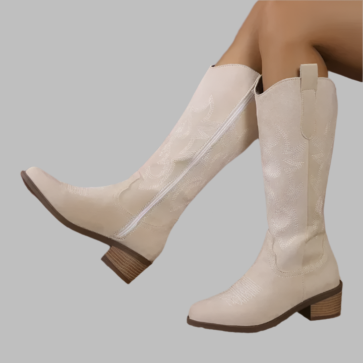 Women’s Classic Suede Cowboy Boots