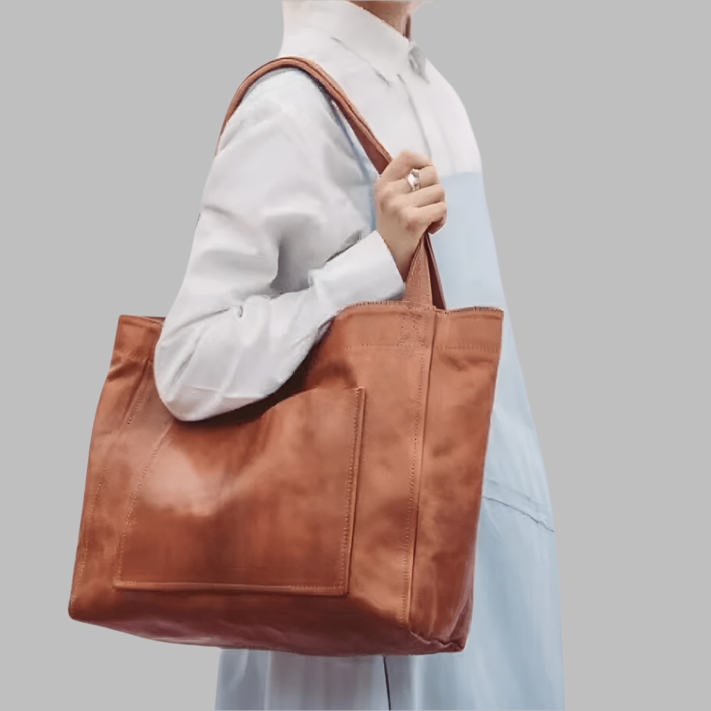 Hara - Shoulder Bag - Elegant - Leather - Perfect For Casual Days