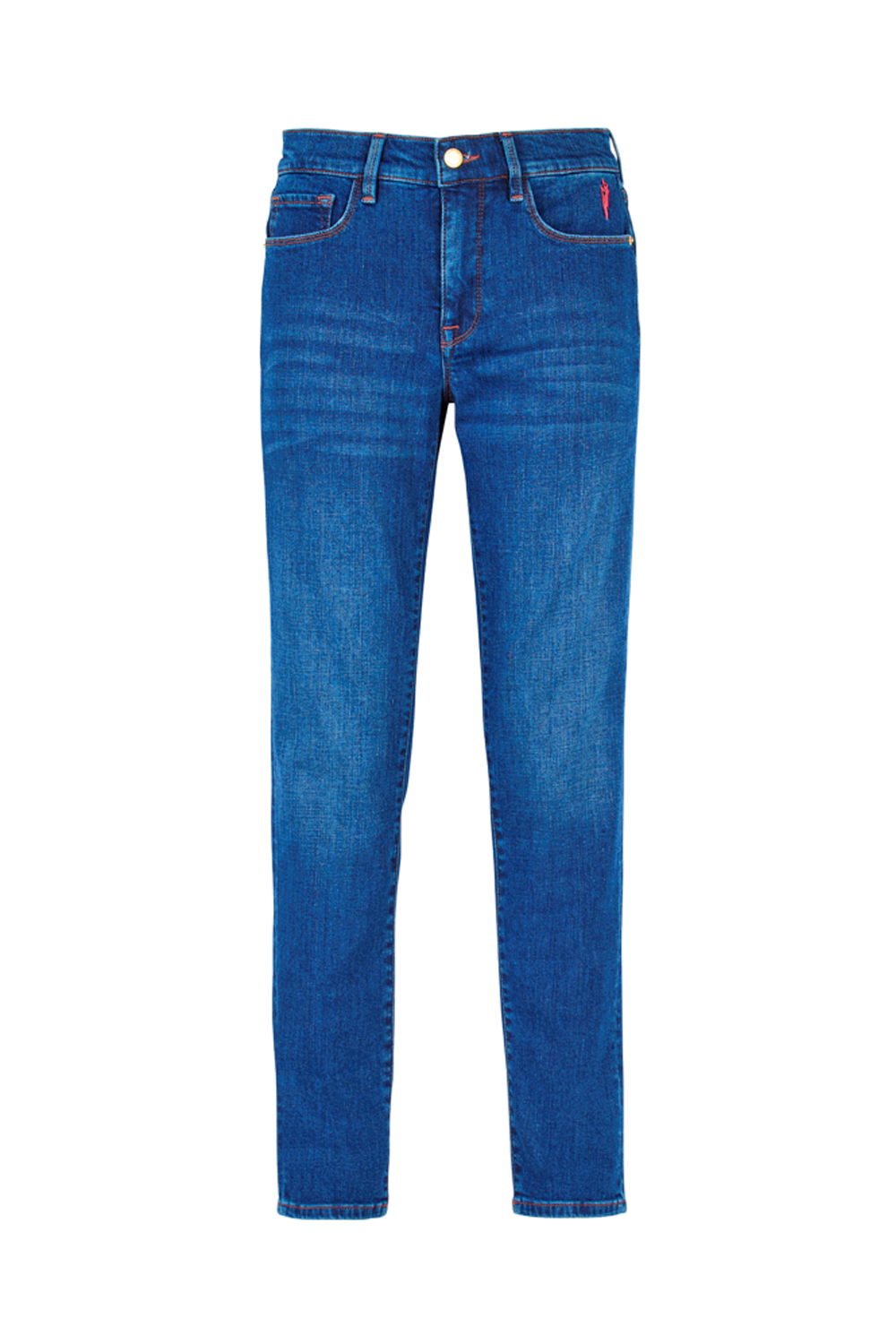 Authentic Indigo Girlfriend Jeans