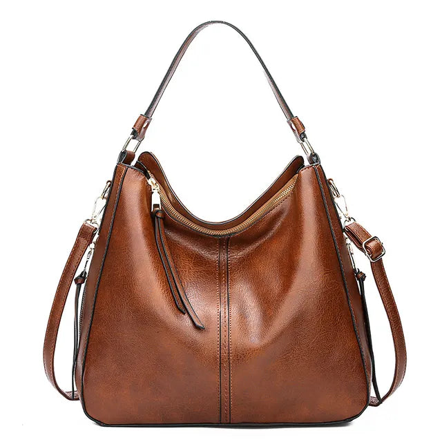 Gracy - Classic Leather Handbag for Women