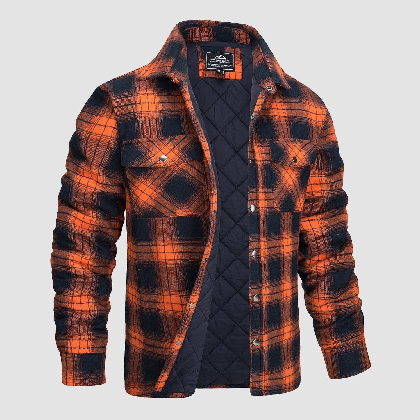 Kelvin - Thick Flannel Shirt - Autumn & Spring