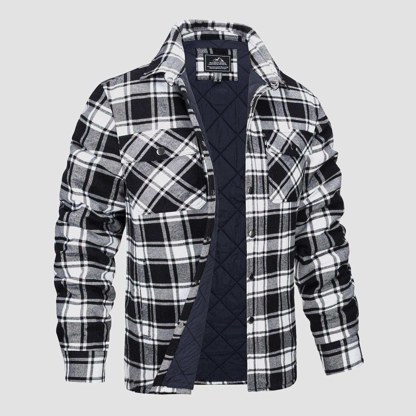 Kelvin - Thick Flannel Shirt - Autumn & Spring