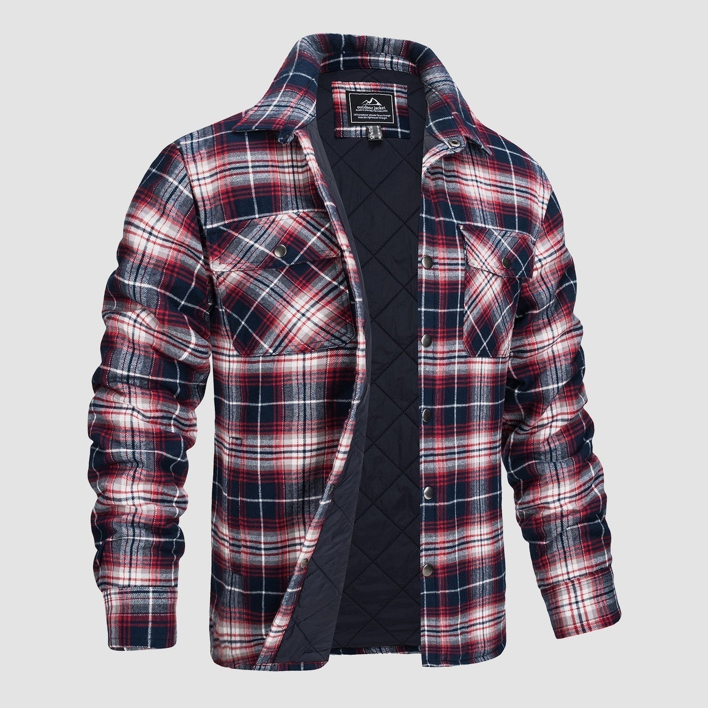 Kelvin - Thick Flannel Shirt - Autumn & Spring