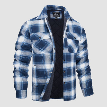 Kelvin - Thick Flannel Shirt - Autumn & Spring