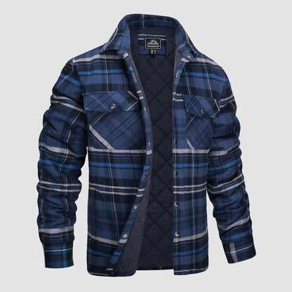 Kelvin - Thick Flannel Shirt - Autumn & Spring