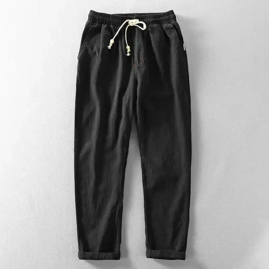 Summer Pants with Drawstrings for Men