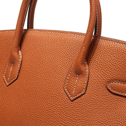 Isabella | Classic Leather Tote Bag