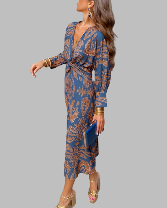 JULIA - Tailored long dress for women