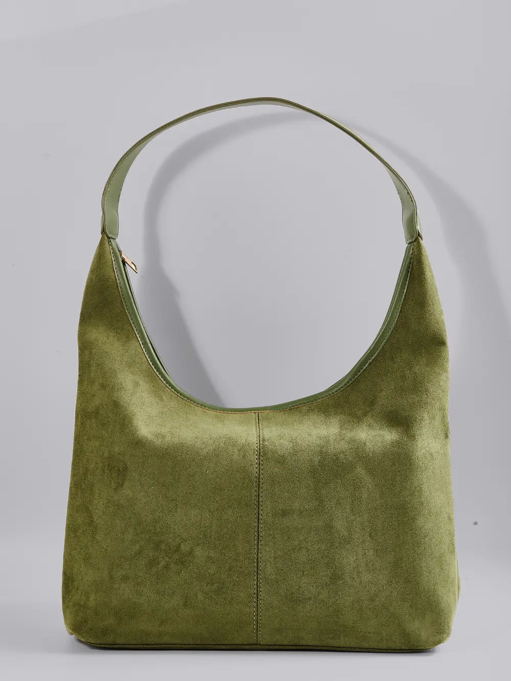 Evie | Minimal Suede Hobo Bag