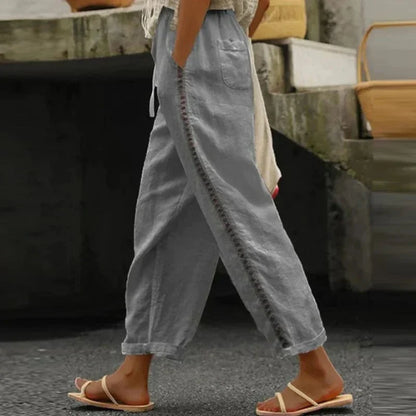 Linen Summer Trousers for Women