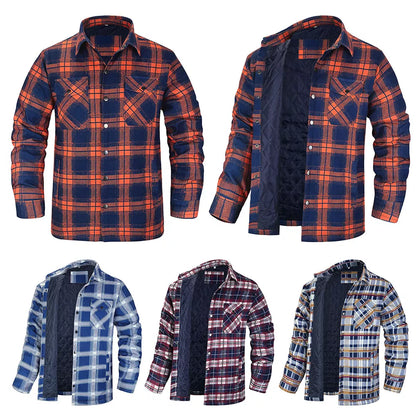 Kelvin - Thick Flannel Shirt - Autumn & Spring