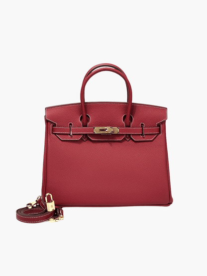 Isabella | Classic Leather Tote Bag